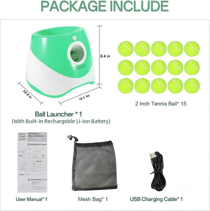 Skorter | Automatic Dog Ball Launcher – 3 Distance Settings for Endless Fetch Fun