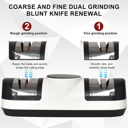 Skorter | Electric Knife Sharpener with 3 Speeds & LED Display – EdgeMaster