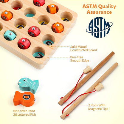 Skorter | Enchanting Magnetic Fishing Game - Educational Play Joy for Toddlers