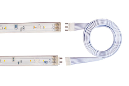 Skorter | Litcessory 10Ft extension cable for Philips Hue Lightstrip Plus - White Standard 6-Pin V3