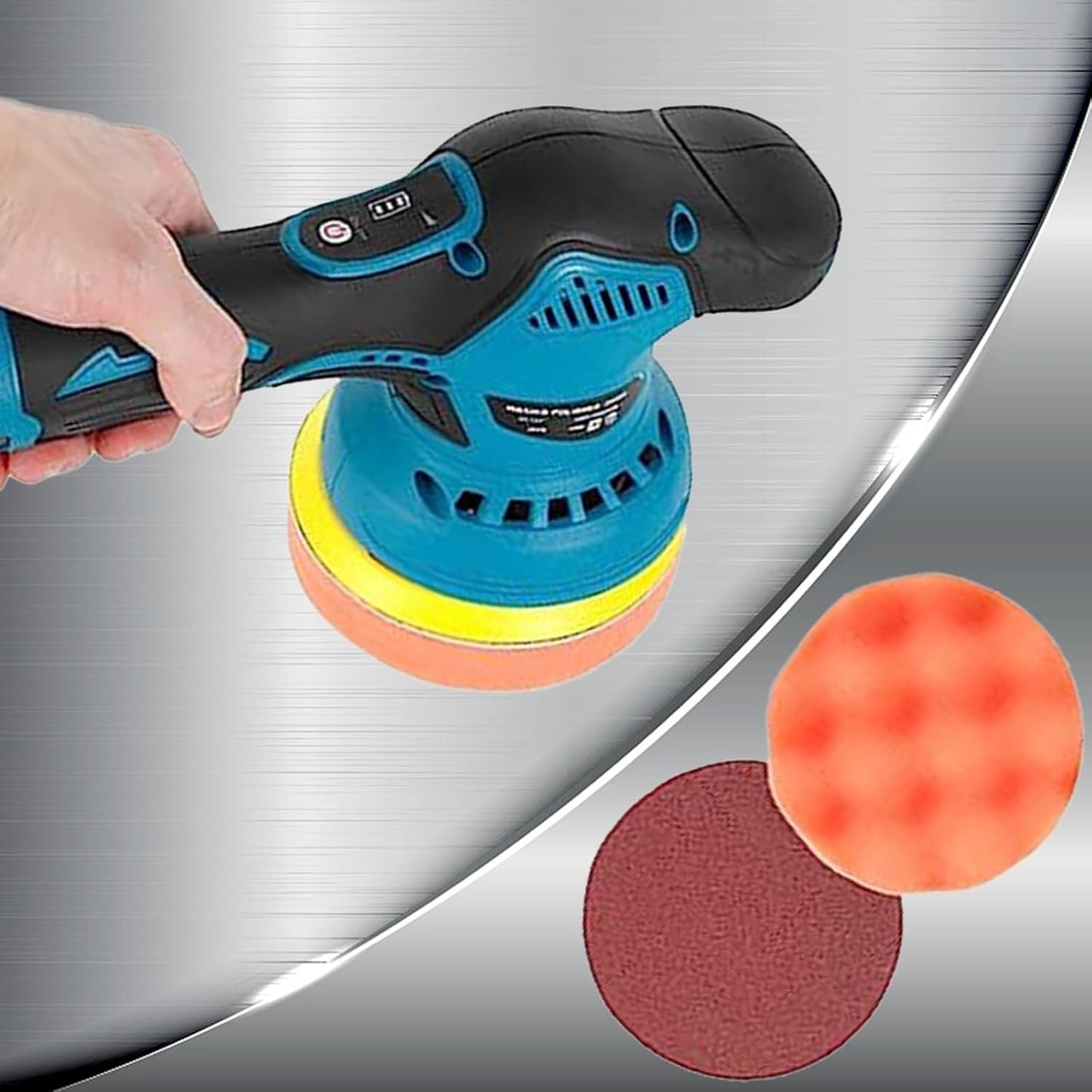 Skorter | Cordless Car Polisher with Dual Batteries and 8-Speed Control – Torvex