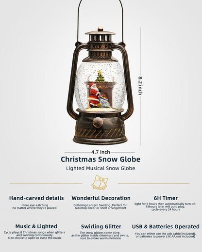 Skorter | Autumn Gloss Decorative Lamp with Pumpkins – Warm LED Light and 6-Hour Timer