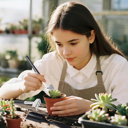 Skorter | 12-in-1 Succulent Tools Set with Storage Bag for Indoor Gardening