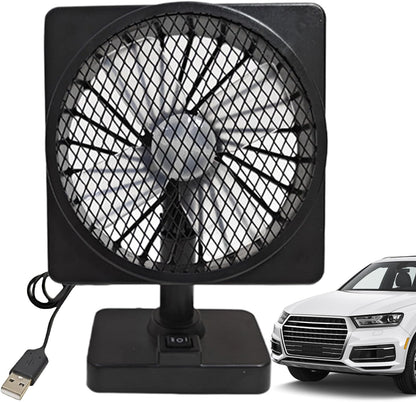Skorter | 12V USB Air Circulator Car AC Cooling Fan with 360° Rotation (1+1 FREE) – Aurovent