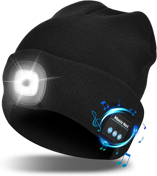 Skorter | Bluetooth Beanie Hat Light Wireless Headphones
