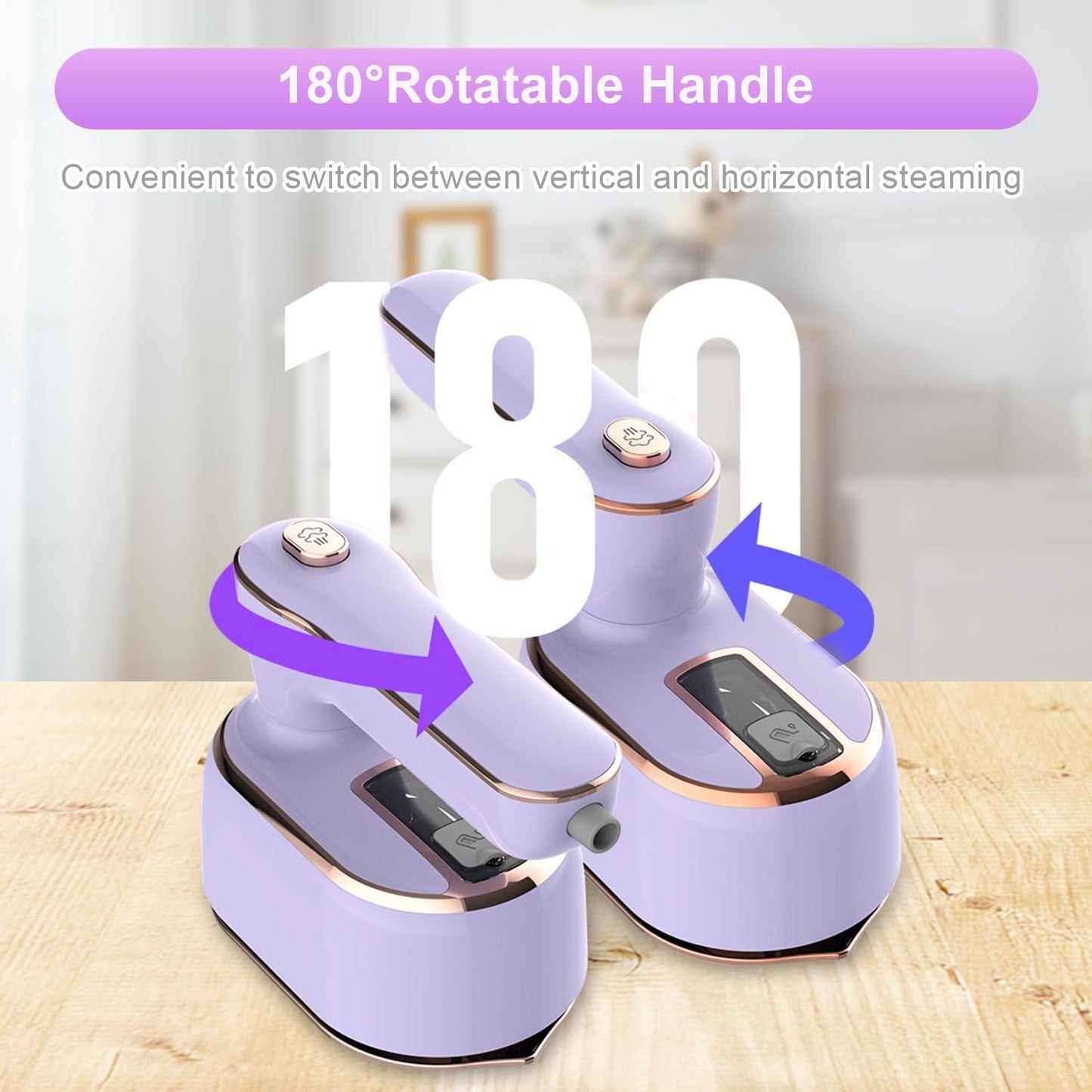 Skorter | Compact Steam Iron: Your Travel-Friendly Wrinkle Remover