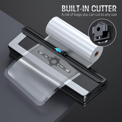 Skorter | 8-in-1 Vacuum Sealer with Built-in Cutter