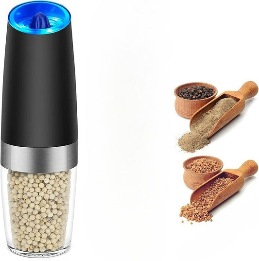 skorter | Automatic Electric Gravity Induction Salt and Pepper Mill