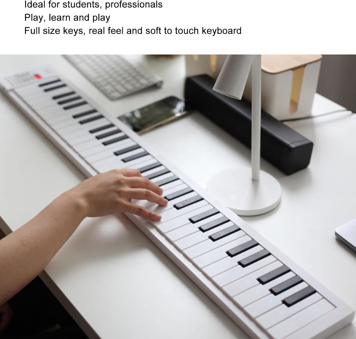 Skorter | 61-Key Foldable Digital Piano with Recording and Playback – Meliora