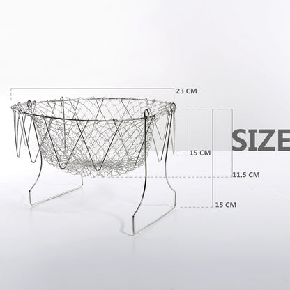 Skorter | Stainless Steel Chef Basket