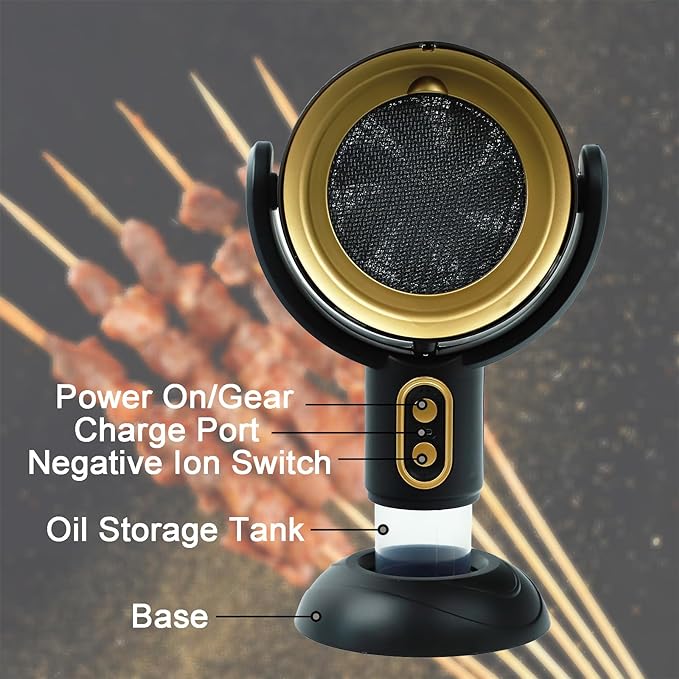 Skorter | AetherVent™ | Portable Range Hood | Powerful Rechargeable Kitchen Exhaust Fan | Ideal for Any Space & Cooking Needs