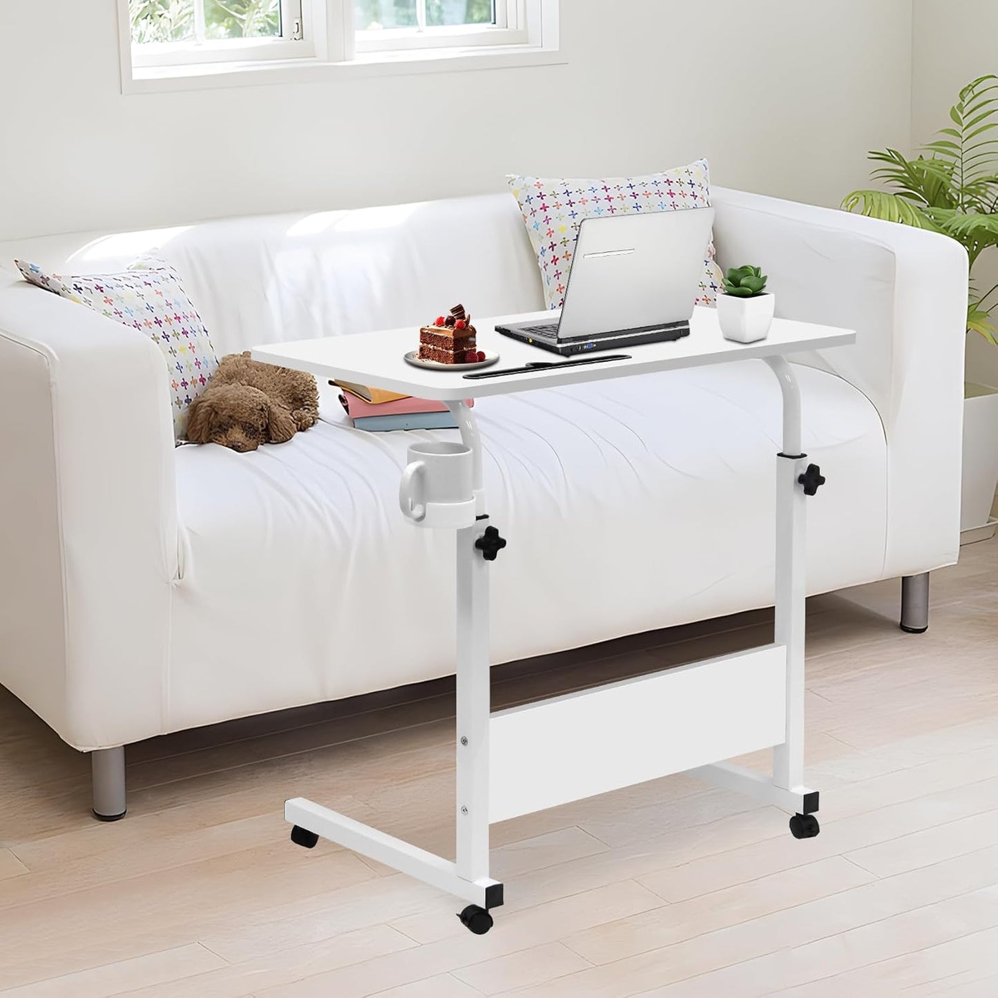 Skorter | Adjustable Laptop Desk | Multi-Purpose, Height-Adjustable & Mobile for Home Office, Bedside or Sofa Use