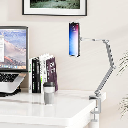 Skorter | Adjustable Aluminum Tablet Desk Stand with 360° Rotation – Movaro
