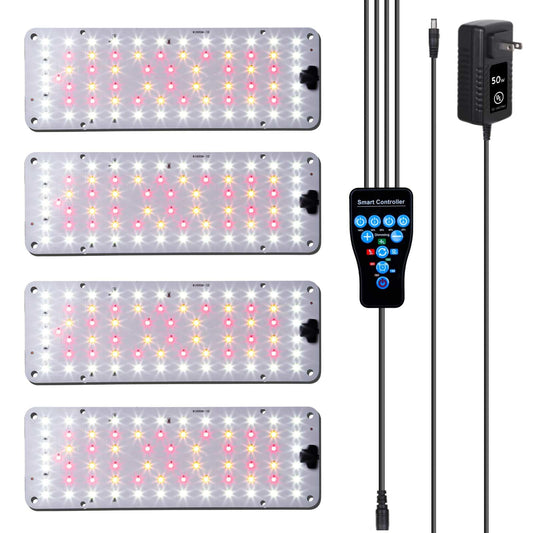 Skorter | Aplant LED Grow Light, 6/10/14/18H Timer Grow Light For Indoor Plants Full Spectrum, Dimmable Space-Saving Plant Light, 3 Spectrum Modes Small Grow Lamp, Under Cabinet Plant Light For Indoor Growth