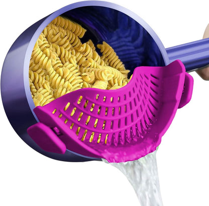 Skorter | ClipOn - Silicone sieve for pots and pans