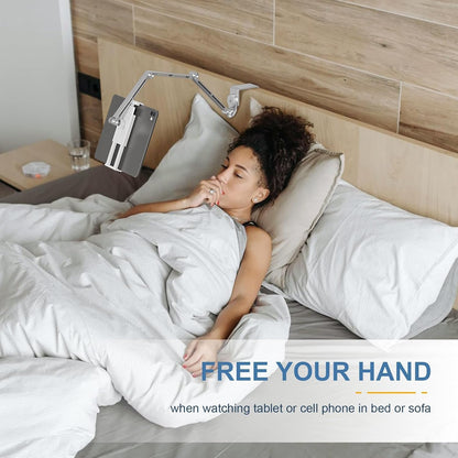 Skorter | Adjustable Aluminum Tablet Desk Stand with 360° Rotation – Movaro