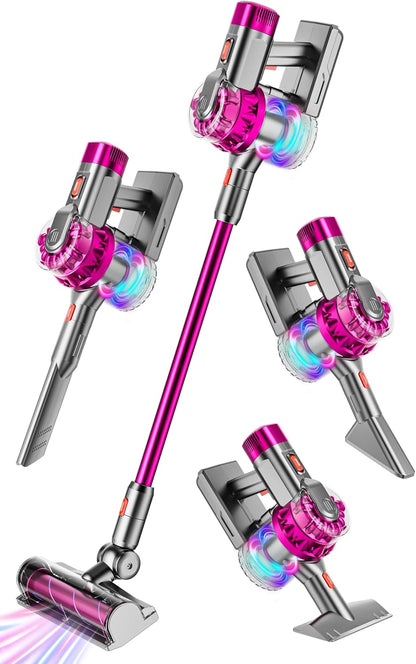 Skorter | 4-in-1 Kids Vacuum Cleaner | Real Working Toy Vacuum with Lights & Sounds