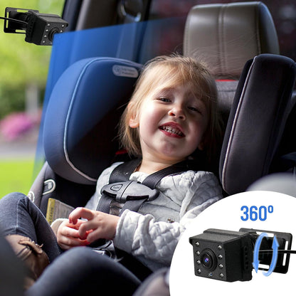 Skorter | Baby Car Mirror with 1080P Camera & 4.3'' Screen – Solvian