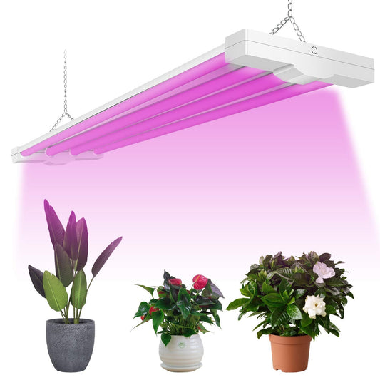 Skorter | Antlux 4Ft Led Grow Light 50W Full Spectrum for Hydroponics & Indoor Plants, Plug-In