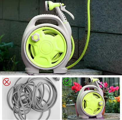 Skorter | Compact Garden Hose Reel Set with 15m Pipe – Corvina