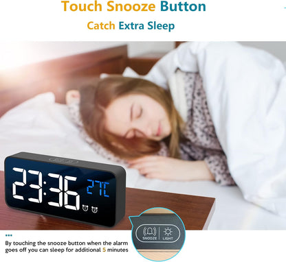 Skorter | 11.5-Inch Digital Calendar Day Clock with 19 Reminders – Claryon