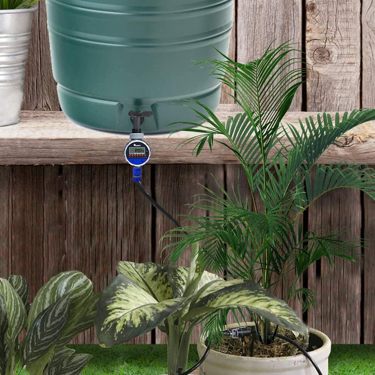 Skorter | Digital irrigation clock with LCD display – Automatic garden irrigation for plants
