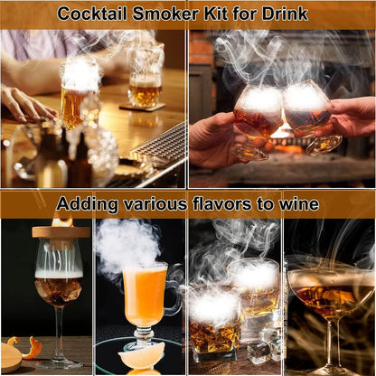 Skorter | Cocktail Smoker with 8 flavors -Bourbon Whiskey Gifts for Men