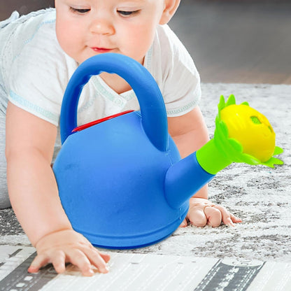 Skorter | Children's watering can with flower mouth – Colorful plastic watering can for little gardeners