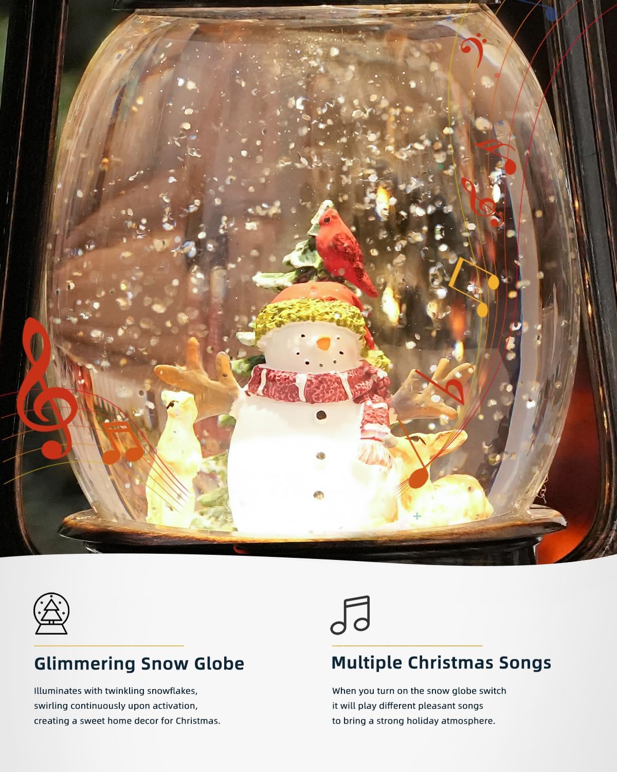 Skorter | Autumn Gloss Decorative Lamp with Pumpkins – Warm LED Light and 6-Hour Timer
