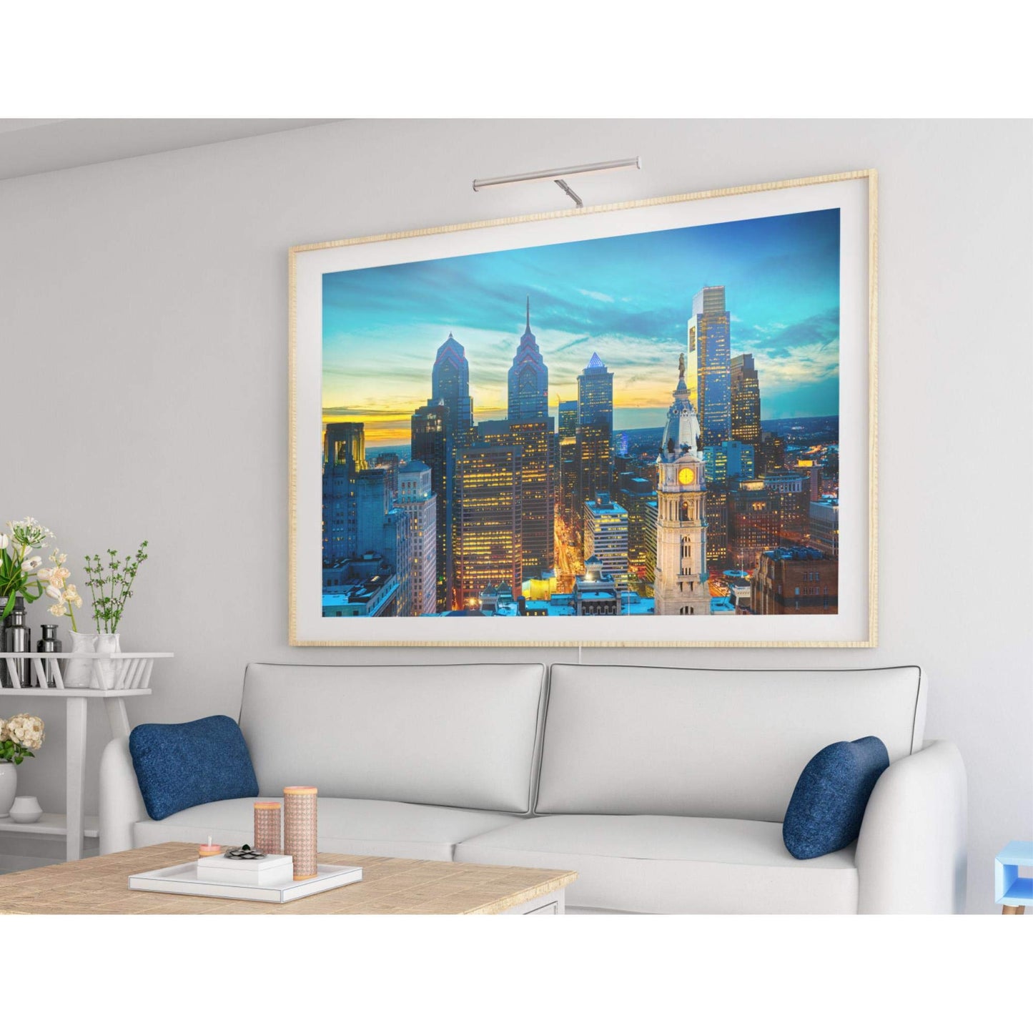 Skorter | Westinghouse 14" Adjustable Led Picture Lighting, 4W, Brushed Nickel, 3000K