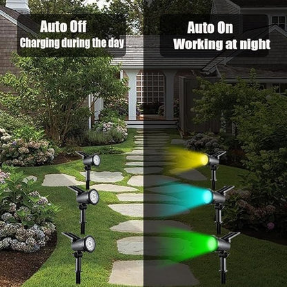 Skorter | LED Solar Spotlight Lights for the Garden