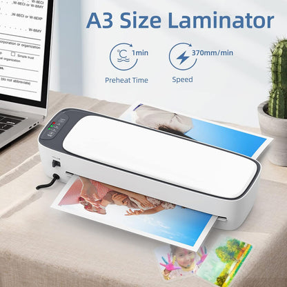 Skorter | A3 Desktop Laminator Set with Hot & Cold Modes and 6-in-1 Functions – Lexaro