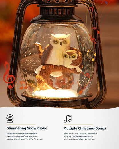 Skorter | Autumn Gloss Decorative Lamp with Pumpkins – Warm LED Light and 6-Hour Timer
