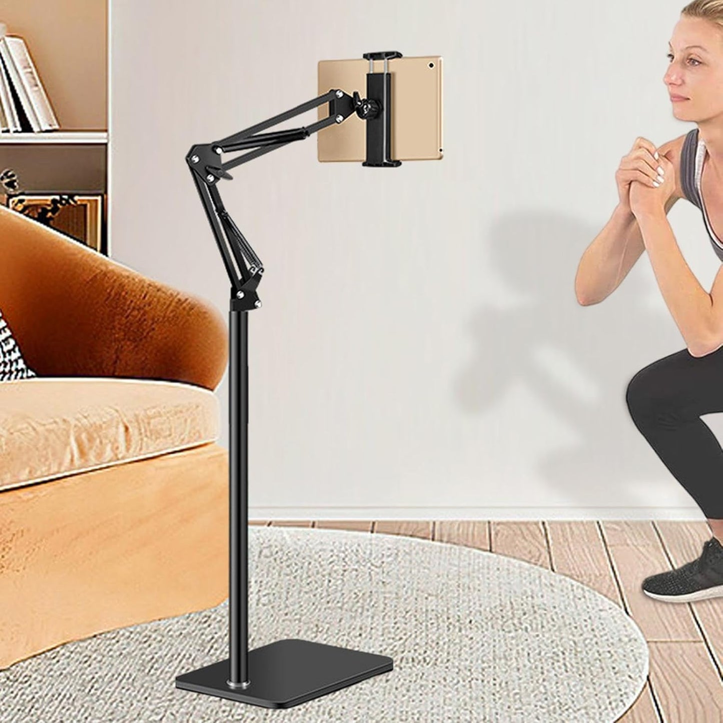 Skorter | Adjustable 360° Phone and Tablet Floor Stand – Movira