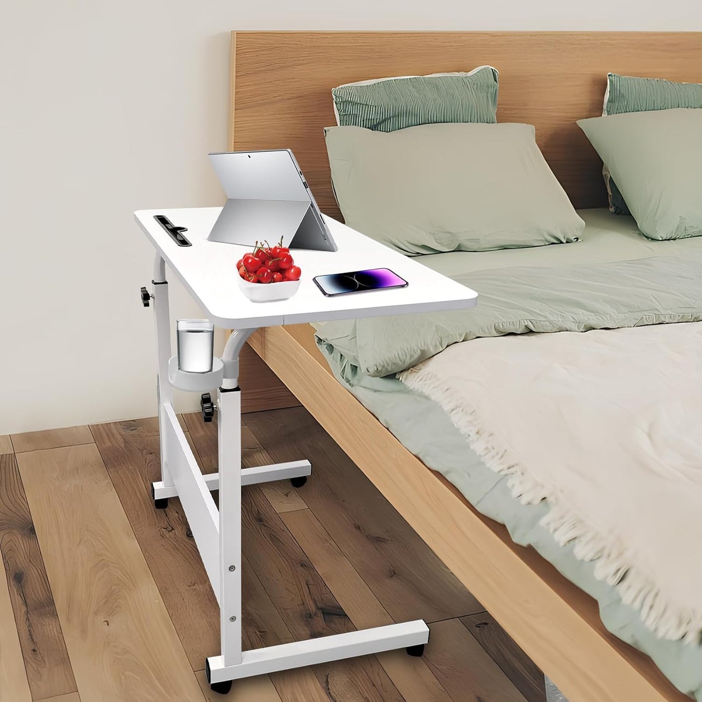 Skorter | Adjustable Laptop Desk | Multi-Purpose, Height-Adjustable & Mobile for Home Office, Bedside or Sofa Use