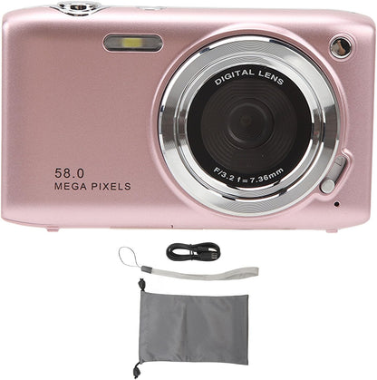 Skorter | 4K Compact Digital Camera with 58MP Photos and 16X Zoom – Lumora