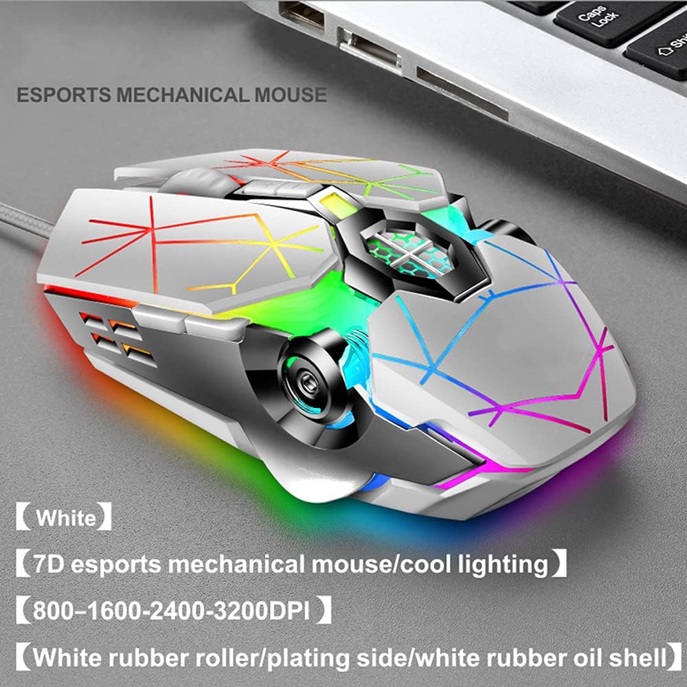 Skorter | 87-Key Mechanical Gaming Keyboard RGB Backlit Blue Switch