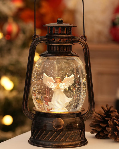 Skorter | Autumn Gloss Decorative Lamp with Pumpkins – Warm LED Light and 6-Hour Timer