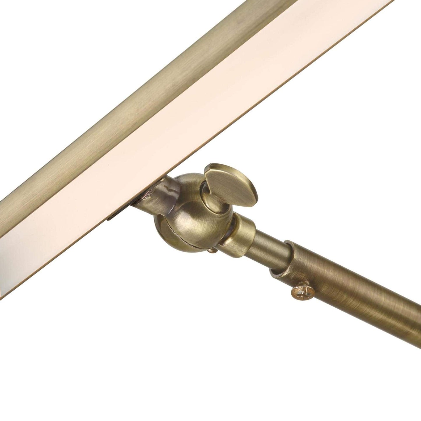 Skorter | Westinghouse 14" Adjustable LED Picture Lighting, 4W, Antique Brass, 3000K, Decorative Hinge