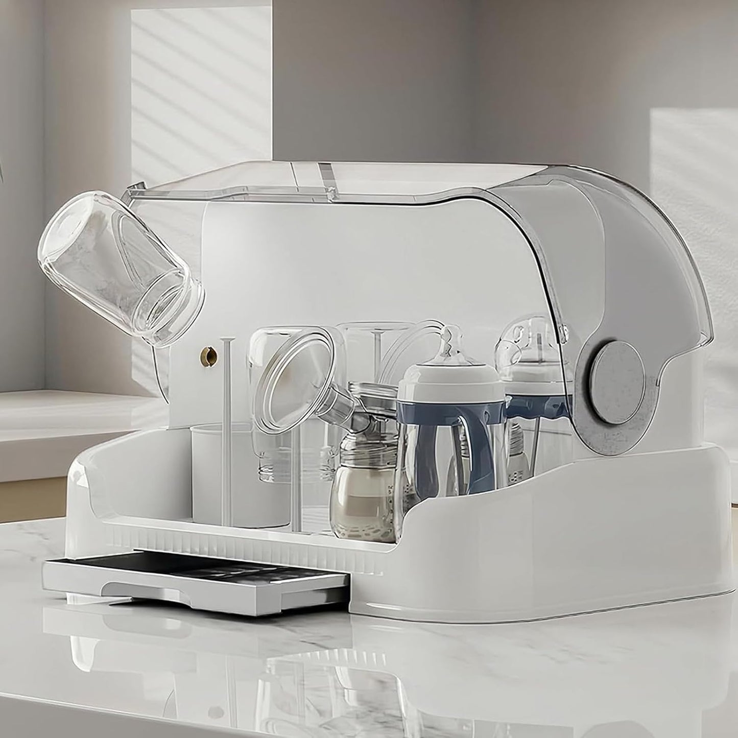 Skorter | Baby Bottle Dryer and Storage Box with Lid – Orvian