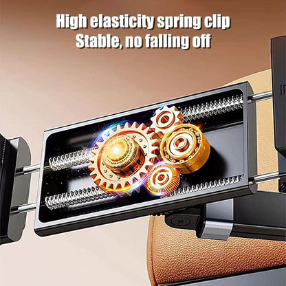 Skorter | Car Headrest Tablet Holder – Adjustable 360° Backseat Phone & Tablet Mount – Movira