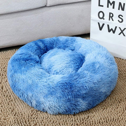 Skorter | Beef Rainbow Extra Plush Calming Donut Dog Beds