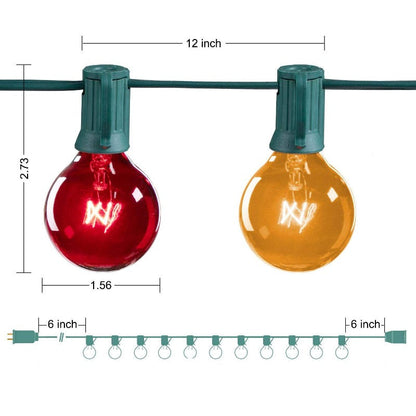 Skorter | Royaleva Outdoor Dimmable String Lights - 20 ft LED Ambient Lighting