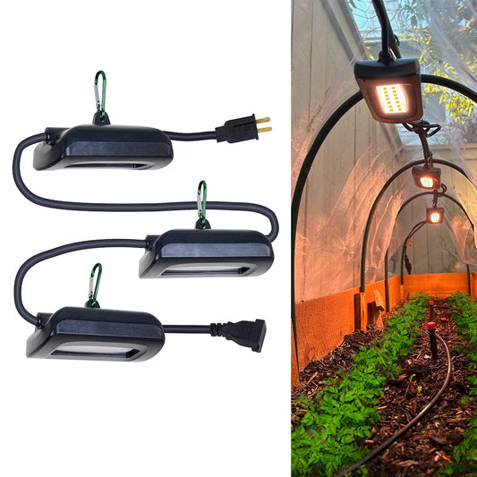 Skorter | Owleye 12Ft Led Grow Light, Ip65 Waterproof, Full Spectrum, Can be Connected, For Garden & Greenhouse