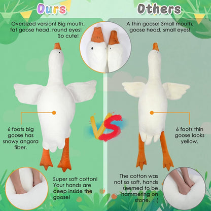 Skorter | Cuddly Giant Goose Plush – Soft Toy in Multiple Sizes