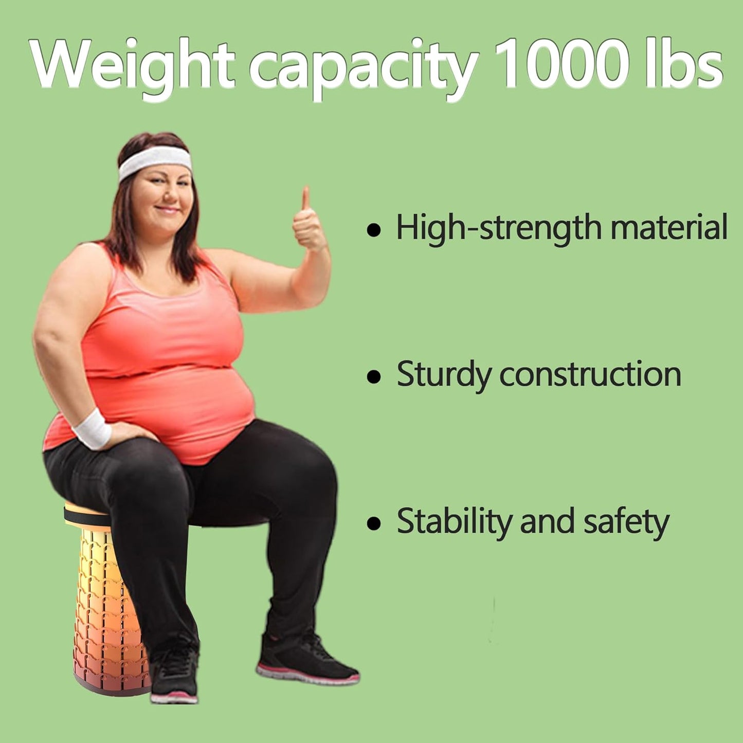 Skorter | Collapsible Stool with Cushion – SitMax