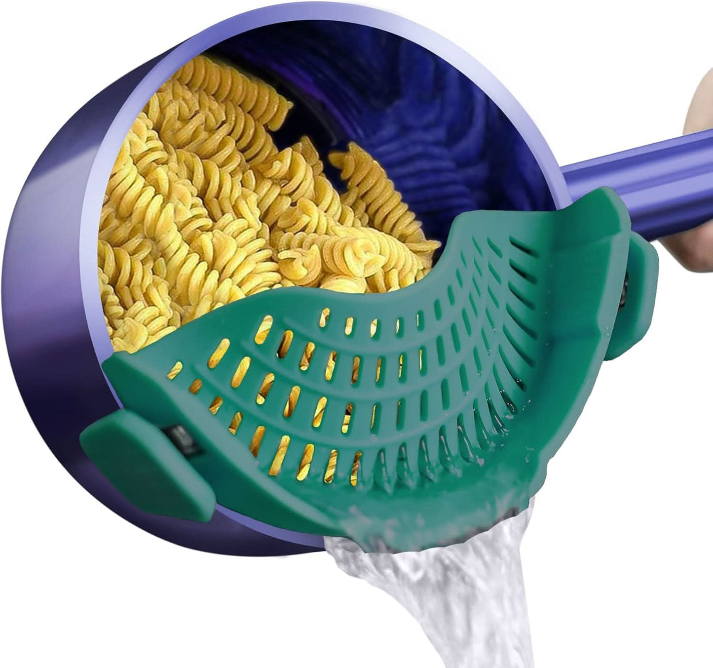 Skorter | ClipOn - Silicone sieve for pots and pans