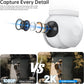 Skørter | 2 Pack Light Bulb Security Camera - Wireless Outdoor - 360° AI Motion Detection