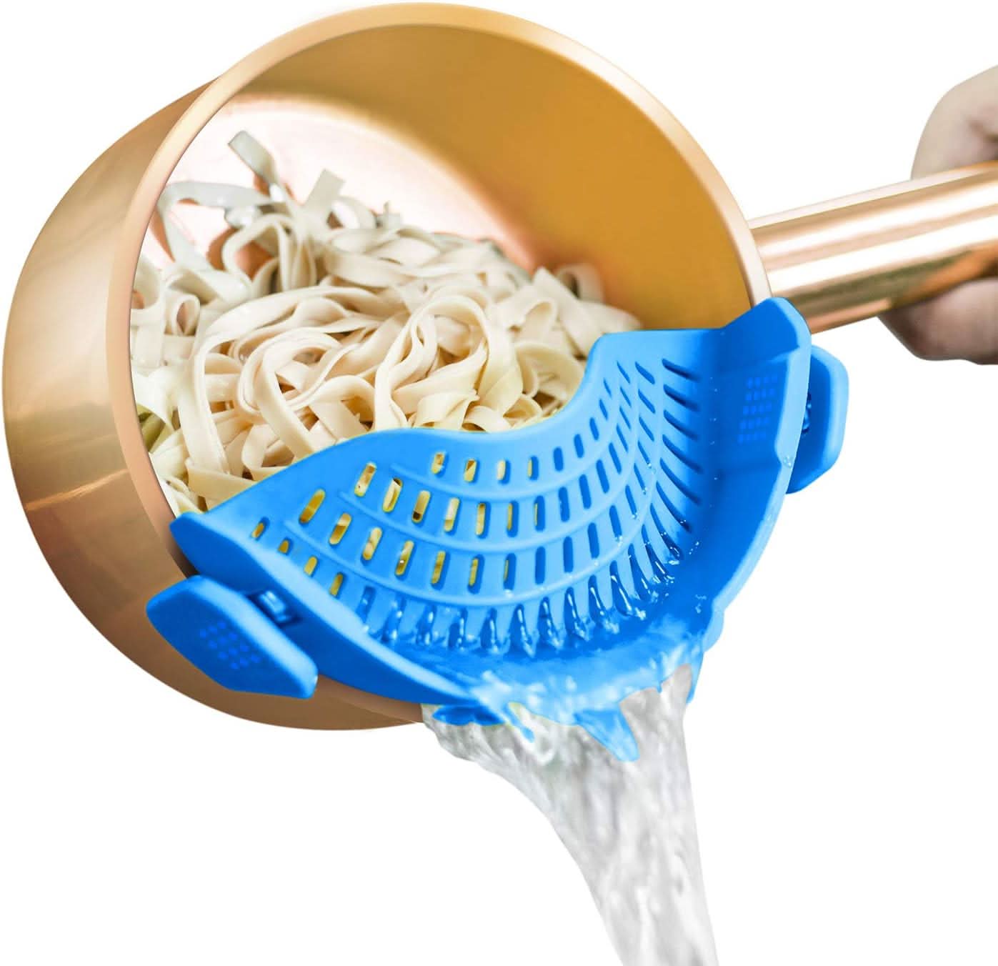 Skorter | ClipOn - Silicone sieve for pots and pans
