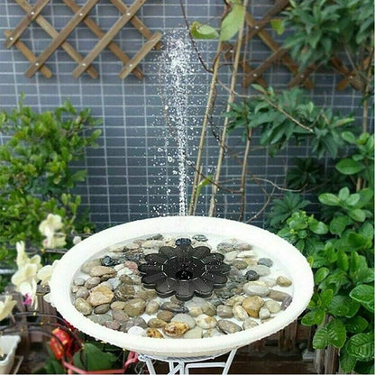 Skorter | Solar-powered fountain for the garden – Flower design water feature for ponds and pools